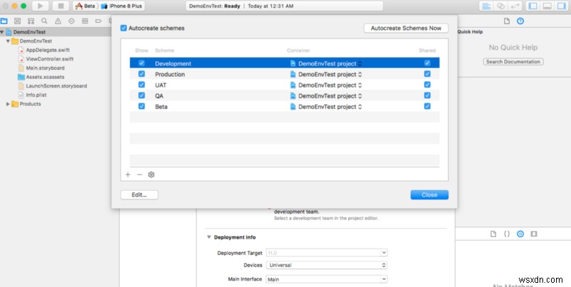 Xcode 스키마와 구성으로 iOS 프로젝트의 다양한 환경 관리하기