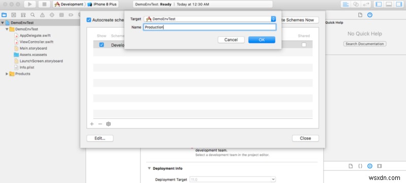 Xcode 스키마와 구성으로 iOS 프로젝트의 다양한 환경 관리하기