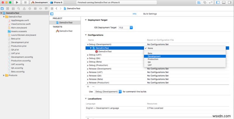 Xcode 스키마와 구성으로 iOS 프로젝트의 다양한 환경 관리하기