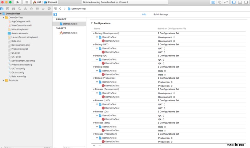 Xcode 스키마와 구성으로 iOS 프로젝트의 다양한 환경 관리하기