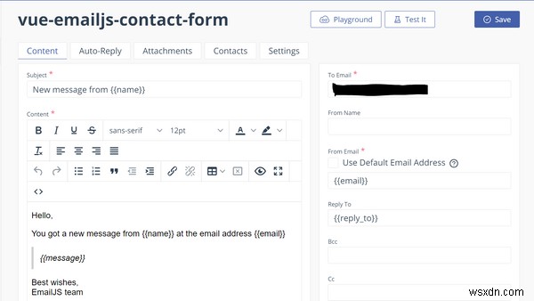 EmailJS로 Vue.js 애플리케이션에서 이메일 보내는 완벽 가이드