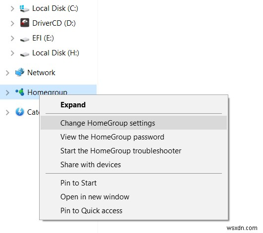Windows 10에서 홈그룹 암호를 찾거나 변경하는 방법