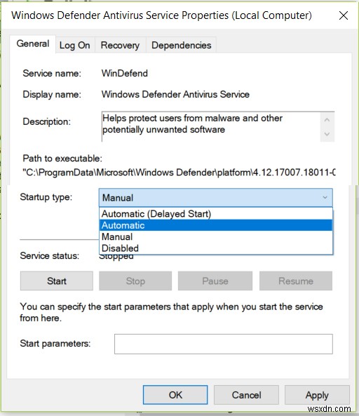 Windows Defender가 그룹 정책에 의해 꺼져 있습니다 오류를 표시할 때 해결하는 6가지 방법