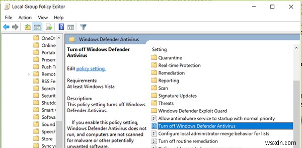 Windows Defender가 그룹 정책에 의해 꺼져 있습니다 오류를 표시할 때 해결하는 6가지 방법