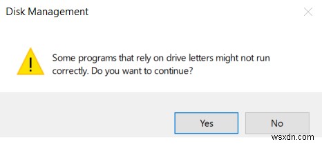 Windows 10에서 드라이브 문자 추가, 제거, 변경하는 2가지 방법