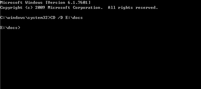 Windows 10 명령 프롬프트(CMD)에서 디렉터리 변경하는 방법 총정리