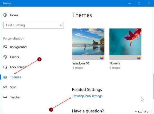Windows 10 바탕 화면 아이콘 추가, 변경, 삭제 및 복원하는 완벽 가이드
