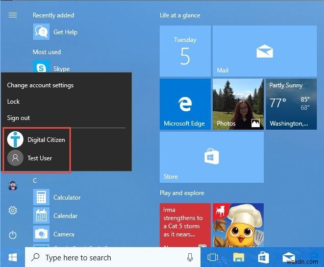 Windows 10에서 사용자 계정 전환하는 5가지 쉬운 방법