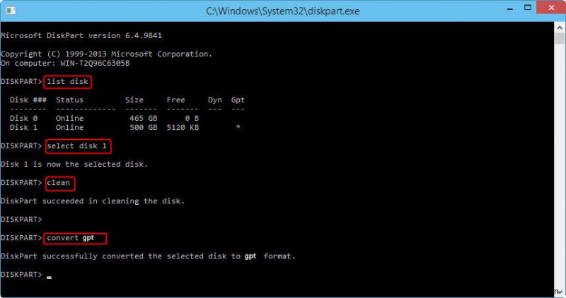 Windows 10에서 데이터 손실 없이 MBR을 GPT로 변환하는 4가지 방법