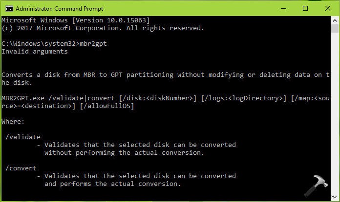 Windows 10에서 데이터 손실 없이 MBR을 GPT로 변환하는 4가지 방법