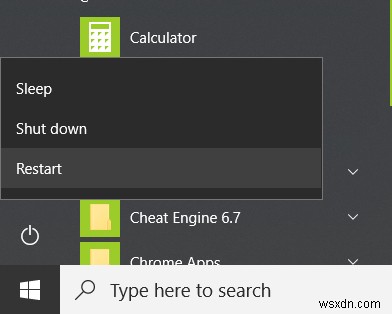 Windows 10 시작 메뉴 검색이 작동하지 않을 때 해결하는 방법