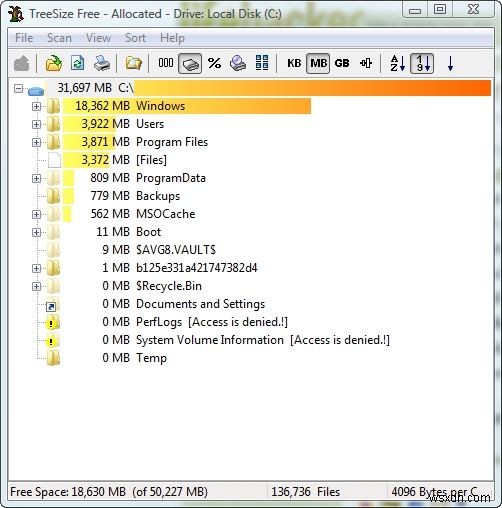 Windows 10에서 폴더 크기 확인하는 3가지 방법