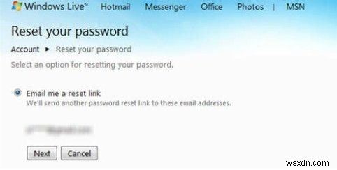 Windows Live ID 비밀번호를 잊어버렸을 때 재설정하는 3가지 방법