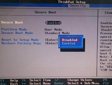 UEFI 기반 Lenovo/ThinkPad 컴퓨터에서 로그인 비밀번호 복구·재설정하는 완벽 가이드