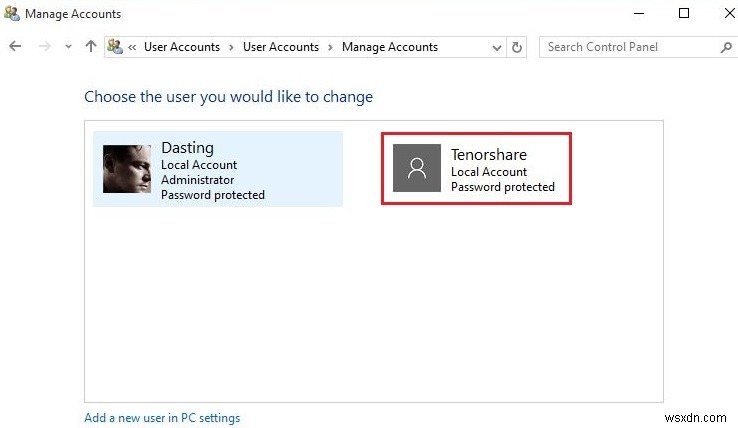 Windows 10에서 사용자 계정 유형을 변경하는 2가지 방법