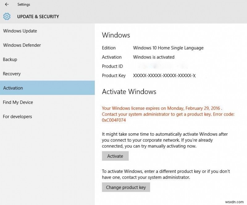 Windows 10  Windows 라이선스가 곧 만료됩니다  오류 해결 방법 총정리