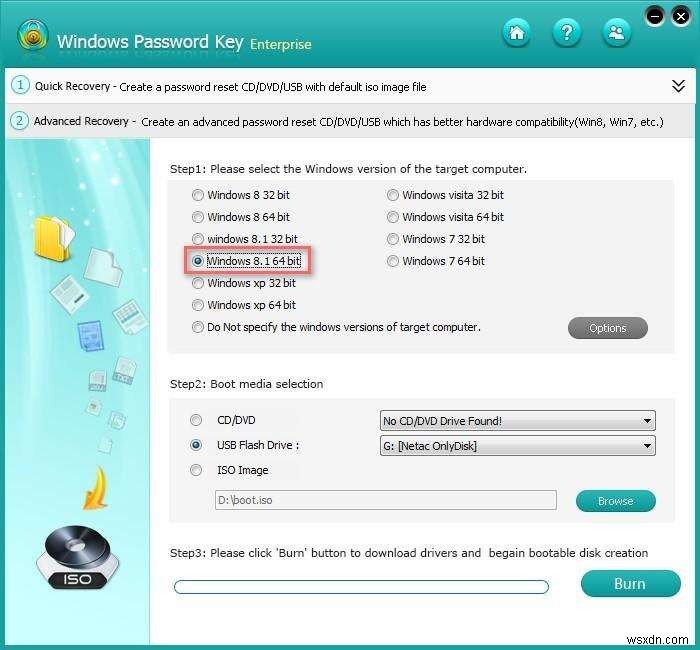 ISO 파일로 Windows 10 암호 재설정 USB/CD 만드는 방법 완벽 가이드