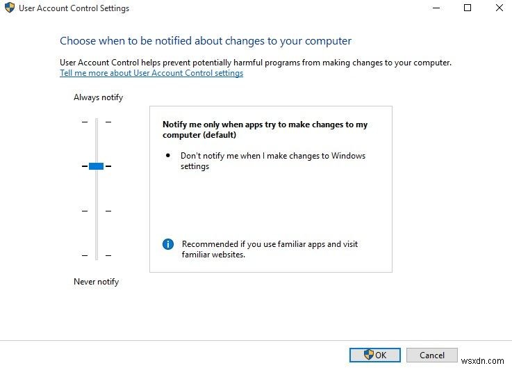 [해결 방법] 기본 제공 관리자 계정으로 Windows 10 Edge를 열 수 없을 때 대처법