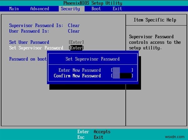 컴퓨터 보안 강화를 위한 Windows 8.1/8 BIOS 암호 설정 방법