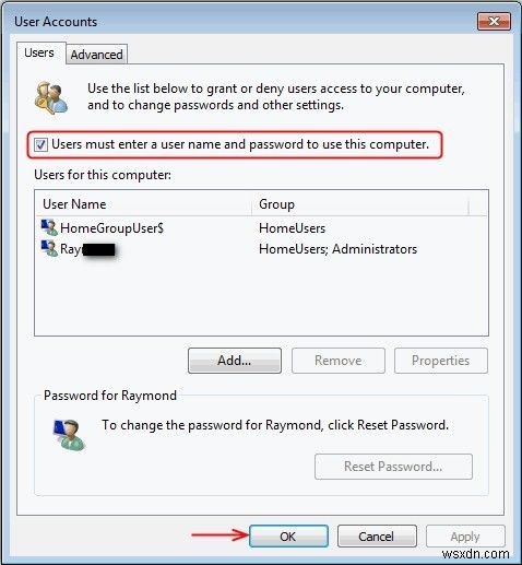 비밀번호 입력 없이 Windows 8.1/8/7 부팅 시 자동 로그인 설정하는 방법