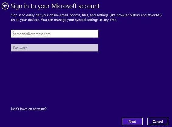 Windows 8.1/8 로그인용 Microsoft 계정 이메일 주소를 변경하는 방법