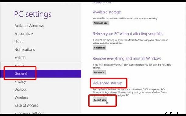 Windows 8.1/8에서 UEFI 보안 부팅 비활성화하는 빠르고 쉬운 방법