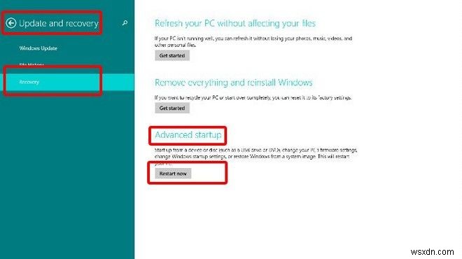 Windows 8.1/8에서 UEFI 보안 부팅 비활성화하는 빠르고 쉬운 방법