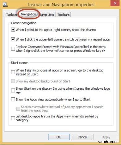 Windows 8.1 부팅 시 시작 화면 건너뛰고 바로 데스크톱으로 실행하는 방법
