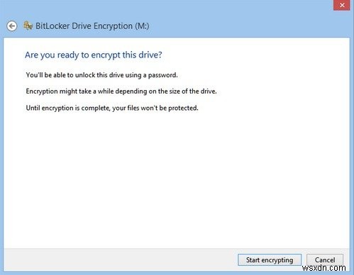 Windows 8에서 하드 드라이브를 암호화하고 비밀번호를 설정하는 방법