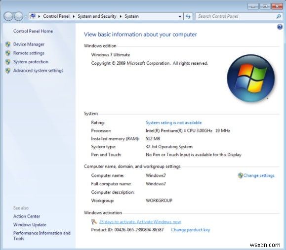 Windows 7 정품 인증 오류 코드 0xC004E003 해결 방법 총정리