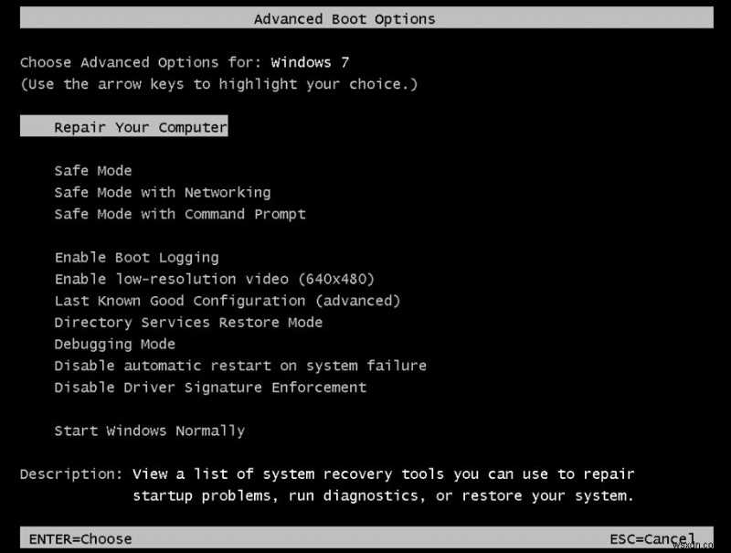 설치 디스크 없이 Windows 7을 공장 초기화하는 완벽 가이드