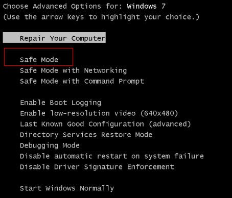 안전 모드에서 Windows 7 비밀번호 해제 및 재설정하는 방법