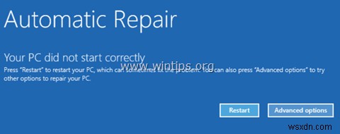 Windows 시작 실패·자동 복구 무한 루프 해결 방법 총정리