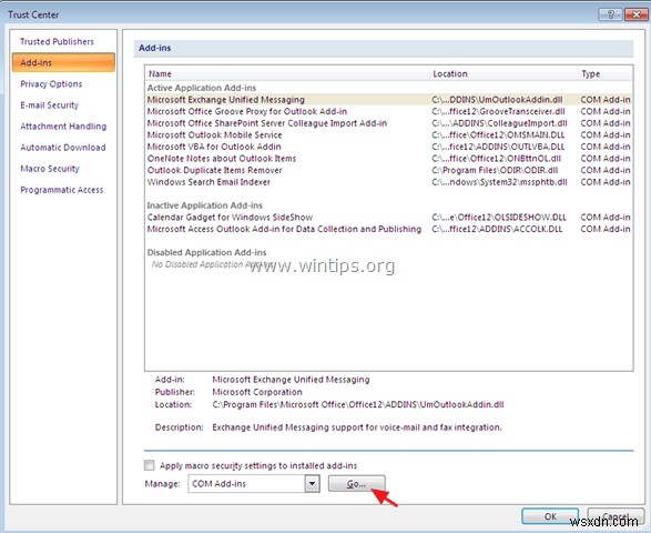 Office 2016, 2013, 2010, 2007, 2003에서 추가 기능(Add-in) 관리 및 비활성화하는 방법