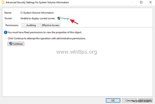 C:\System Volume Information 액세스 거부 오류 해결 방법