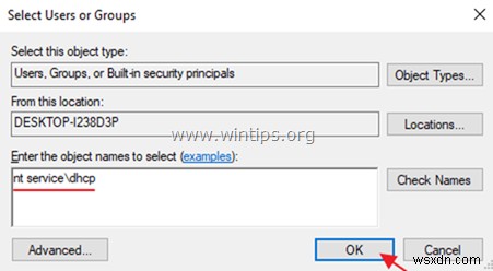 해결됨: DHCP 서비스를 시작할 수 없음 – 액세스가 거부되었습니다 (Windows 10/8/7)
