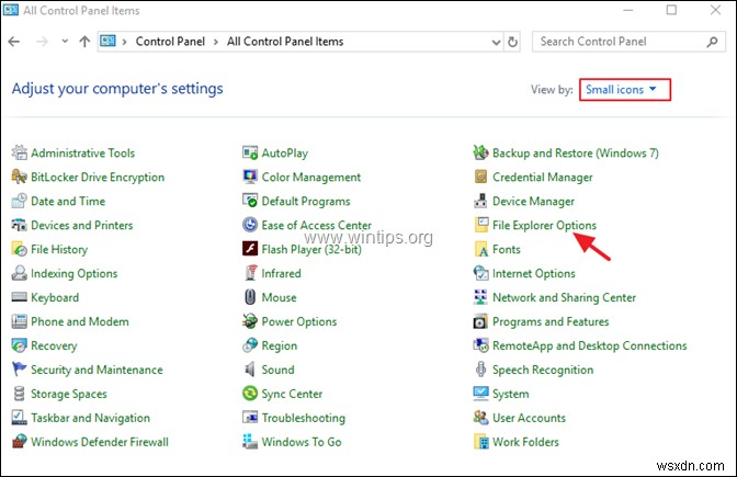 Windows 10/8.1/7에서 숨김 파일 및 폴더 표시하는 방법