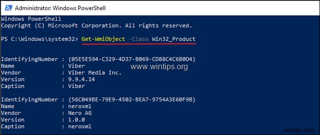 PowerShell로 Windows 10/8.1/8에 설치된 모든 앱과 패키지 확인하는 방법