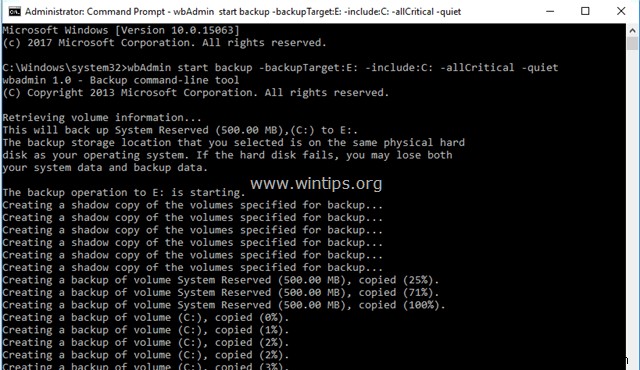 Windows 10, 8, 7에서 시스템 이미지 백업 만드는 방법 (초보자 가이드)