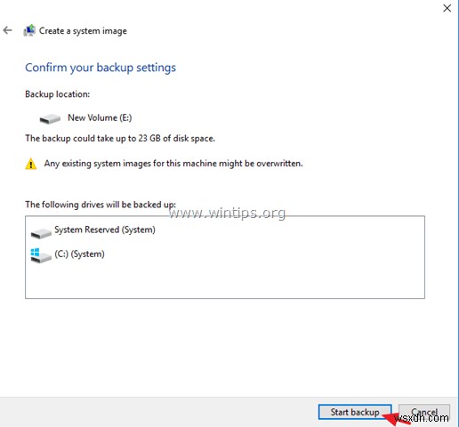 Windows 10, 8, 7에서 시스템 이미지 백업 만드는 방법 (초보자 가이드)