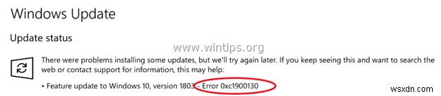 Windows 10 업데이트 오류 0xc1900130 및 0x80240034 완벽 해결 가이드