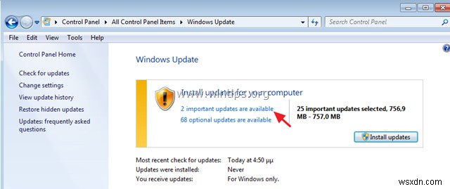 [Windows 7] LAN 또는 Wi-Fi 연결 시 컴퓨터가 재시작되는 문제 해결 방법