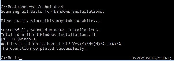 [해결] Windows 10/8/8.1 부팅 오류 0x000000E  필요한 장치가 연결되어 있지 않거나 액세스할 수 없습니다  고치는 방법