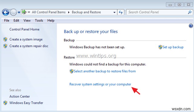 Windows 10, 8, 7에서 시스템 이미지 백업 복원하는 방법 총정리