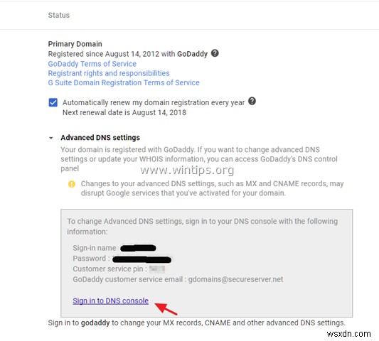 Google Apps(G Suite) 도메인 웹사이트를 다른 호스팅 업체로 이전하는 방법
