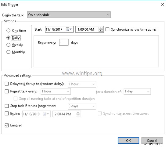 Windows 작업 스케줄러로 Google 백업 및 동기화 예약 설정하는 방법