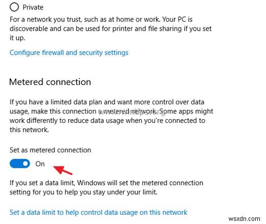 Windows 10/8/8.1에서 이더넷·Wi-Fi 연결을 요금제 연결로 설정해 업데이트 제한하는 방법