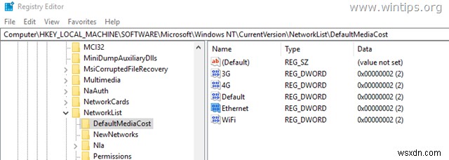 Windows 10/8/8.1에서 이더넷·Wi-Fi 연결을 요금제 연결로 설정해 업데이트 제한하는 방법