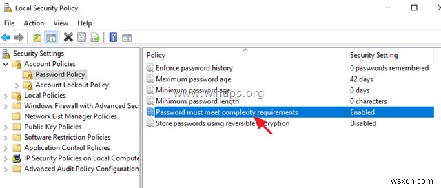 Windows Server 2016에서 암호 복잡성 요구 사항 비활성화하는 방법 (AD 도메인 및 단독 서버)