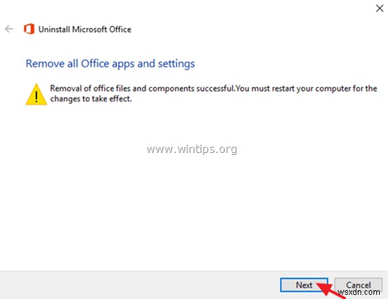 Office 설치 오류 코드 30088-4, 30088-1015, 30183-1011, 0-1011, 0-1005 해결 방법